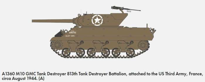 M10 GMC Tank Destroyer - 1/35 Scale (Airfix A1360)