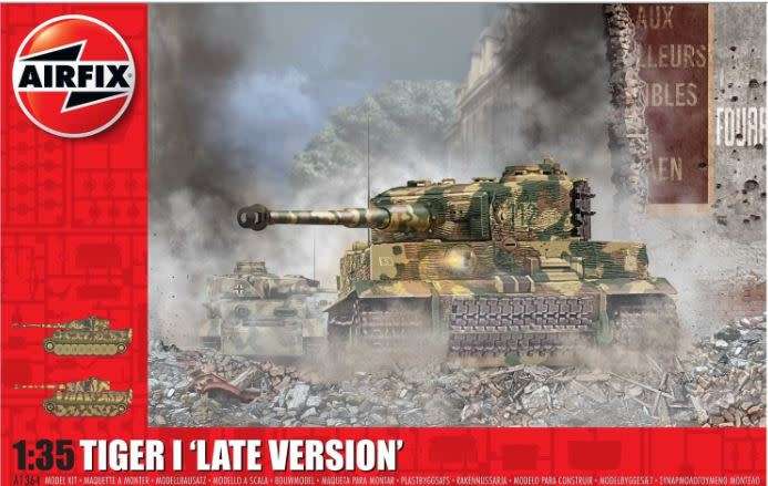 Tiger 1 Late Version - 1/35 Scale (Airfix A1364)