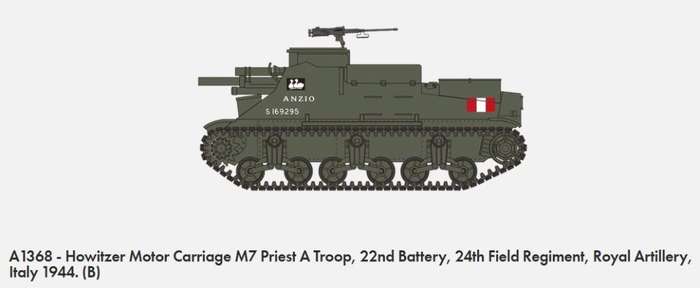 M7 Priest - 1/35 Scale (Airfix A1368)