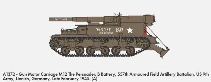 M12 GMC - 1/35 Scale (Airfix A1372)