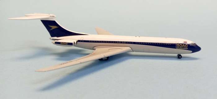 Vickers Super VC-10 BOAC Cunnard - 1/500 Scale (HW523684)(TAS8008)(Herpa Wings)