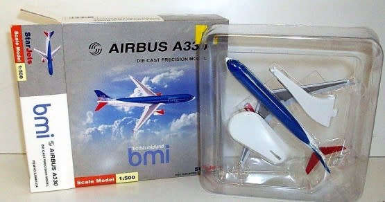 Airbus A320 BMI British Midland - 1/500 Scale (SJBMI130)(TAS001914)(StarJets)