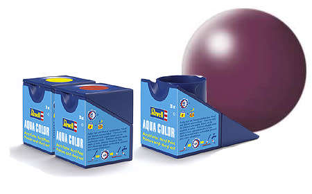 Silk Purple Red Acrylic Paint 18ml Revell 36331