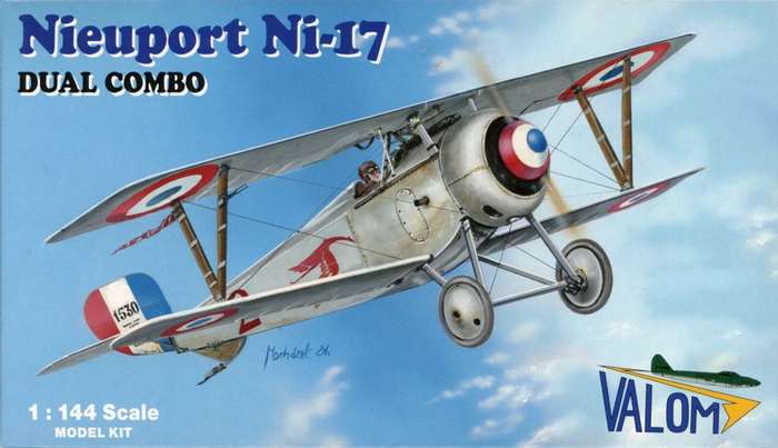 Nieuport Ni-17 - 1/144 Scale Double kit (VAL14405)(TH2199)(Valom) - REDUCED PRICE