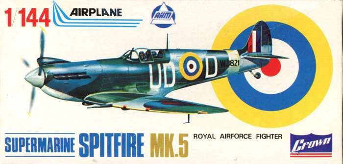 Supermarine Spitfire Mk.5 - 1/144 Scale (K-403)(TH2176)(AHM Minikits)