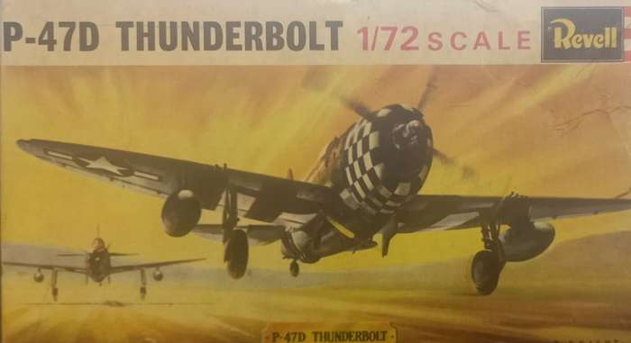 P-47D Thunderbolt - 1/72 Scale (H-613)(Revell)