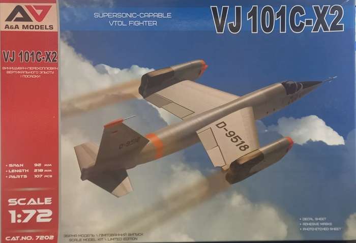 VJ101C-X2 - 1/72 Scale (7202)(TH2126)(A&A Models)
