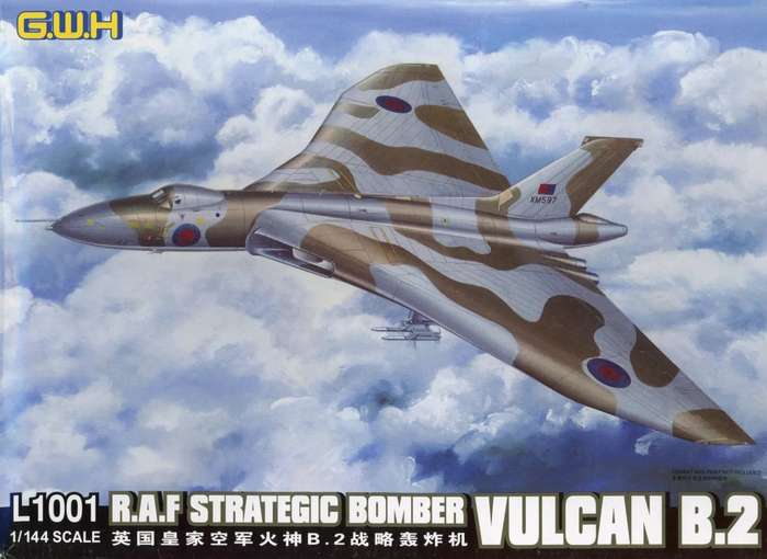 Avro Vulcan B.2 - 1/144 Scale (L1001)(TH2074)(GWH Models)
