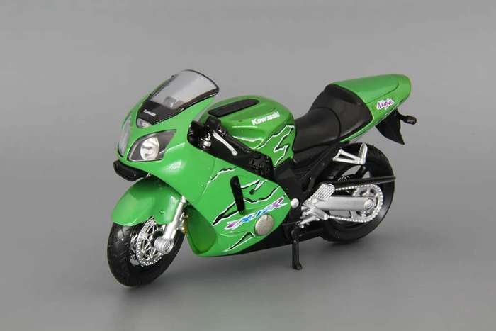 Kawasaki Ninja ZX-12R 2001 - 1/18 Scale (WEL12167PW)(Welly)