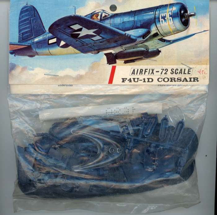 F4U-1D Corsair - 1/72 Scale (A115)(TH2324)(Airfix)