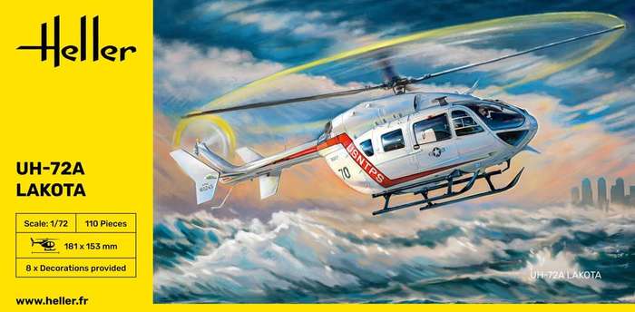 Eurocopter UH-72A Lakota - 1/72 Scale (HEL80379)(Heller)