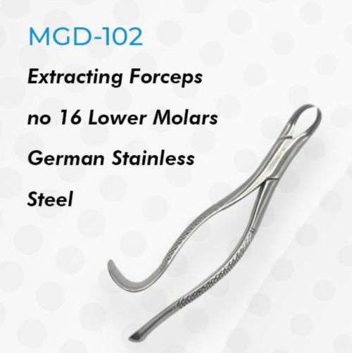 Extracting Forceps No16 Lower Molars German Stainless Steel