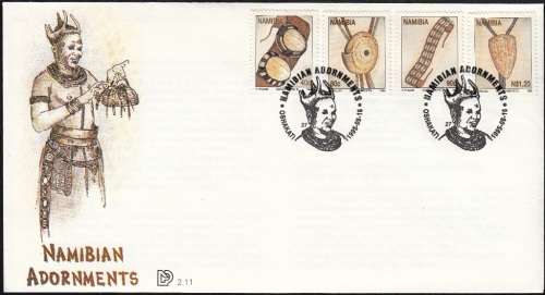 NAMIBIA 1995: FDC 2.11 - NAMIBIAN ADORNMENTS
