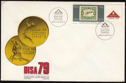 RSA COM. COVER 1979: DISA 79 INT. STAMP EXHIBITION - LABEL AT RIGHT