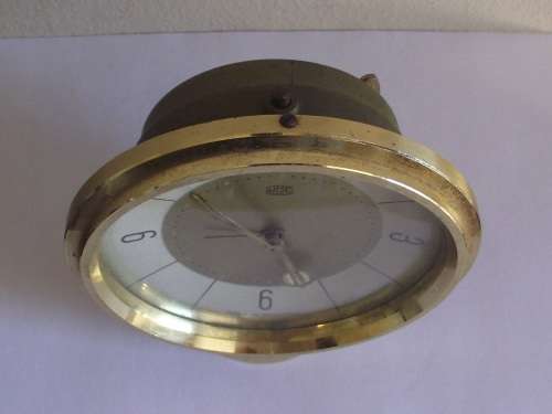 VINTAGE UMF RUHLA ALARM CLOCK FOR REPAIRS MADE IN GERMANY