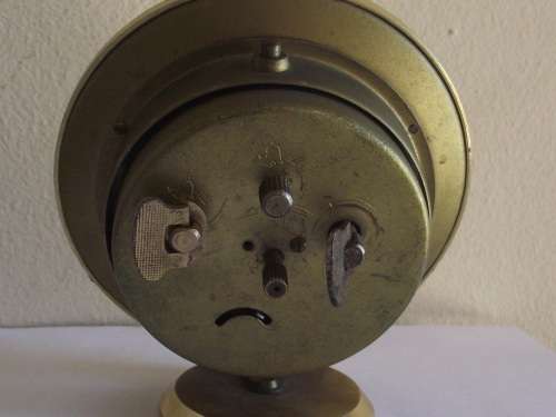 VINTAGE UMF RUHLA ALARM CLOCK FOR REPAIRS MADE IN GERMANY