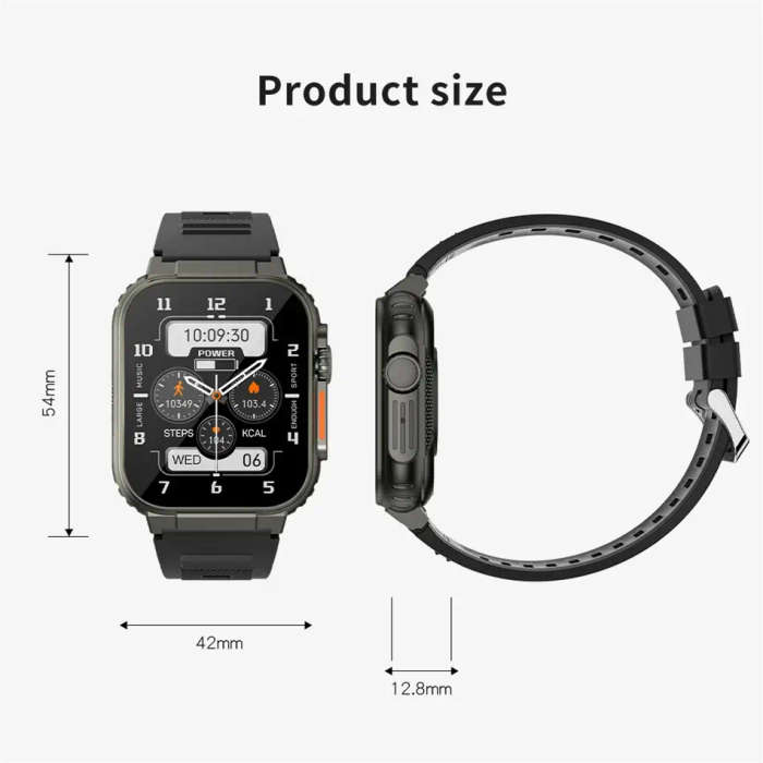 The Ultra Indestructible Smartwatch - Black