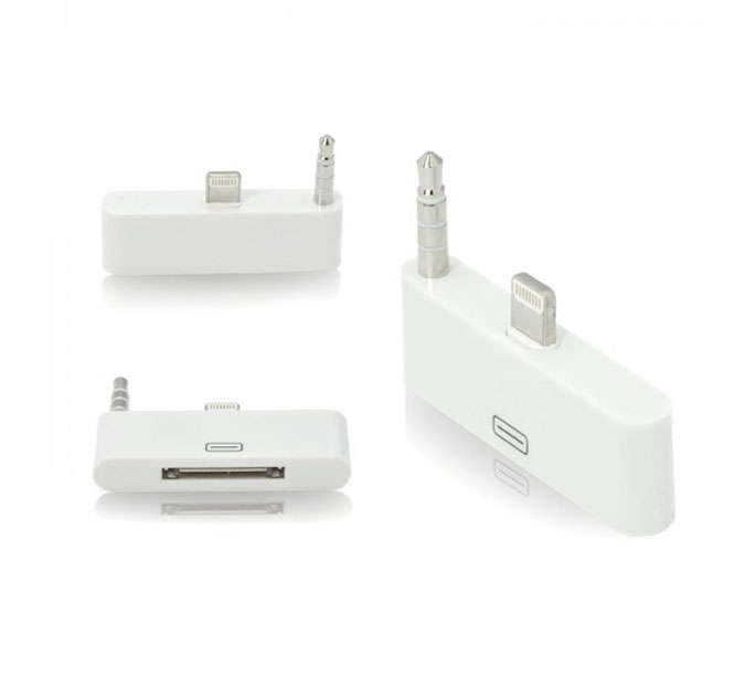 Lightning to 30 Pin Converter with Audio (Free Delivery)