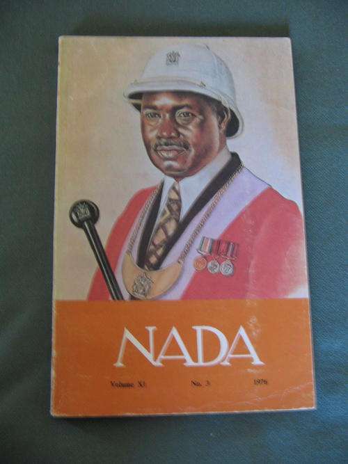 NADA  Vol. XI  No. 3  1976 - The Rhodesia Ministry of Internal Affairs Annual