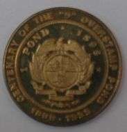 1904 - 2004 Commemorating PRES PAUL KRUGER and 1899 - 1999 centenary of the "9" overstamp pond