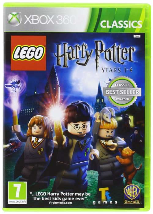 Lego Harry Potter Years 1-4 Xbox 360 Classics  Manual Included Great Condition!