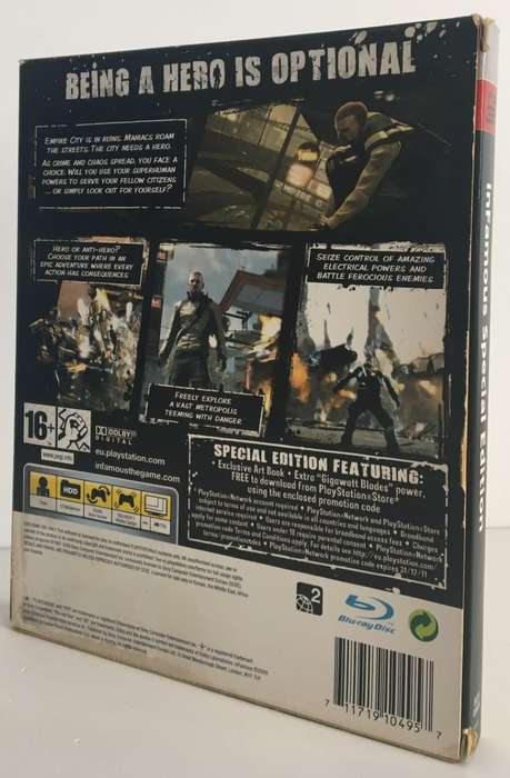 Infamous Special Edition PS3  Great Condition ( See Photos )