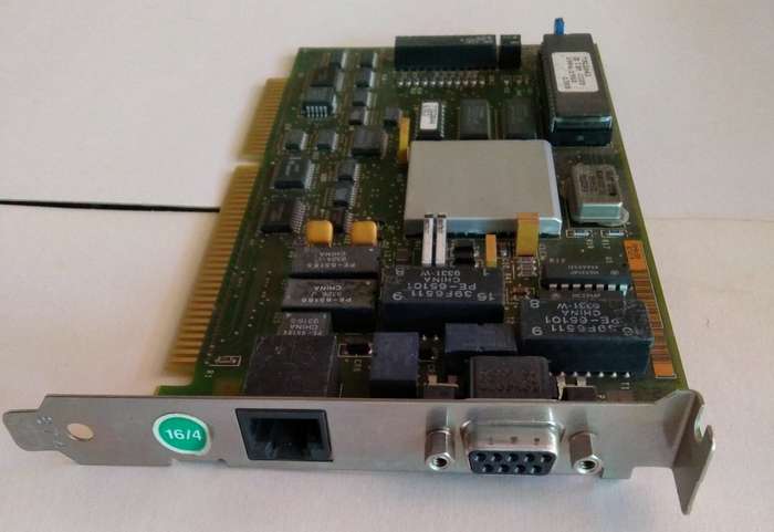 IBM 73G2042 Token Ring Card ISA 16-Bit 9-Pin and RJ45 (1994)