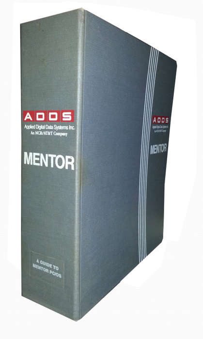 ADDS Mentor PC/OS Guide in Binder (1993)