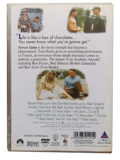 Forrest Gump Special Collectors Edition 2-Disc DVD