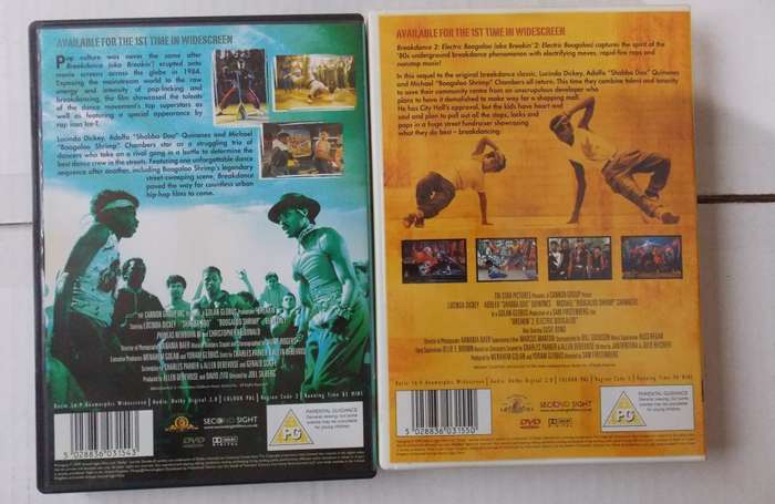 Breakdance 1 and 2 Movie Pack (1984) DVD