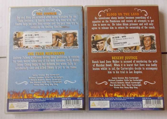 Bonanza TV Series 2-Pack (Lorne Green) DVD