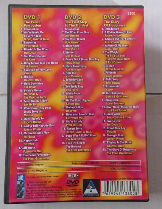 The Spirit of Woodstock 3-Disc Set DVD