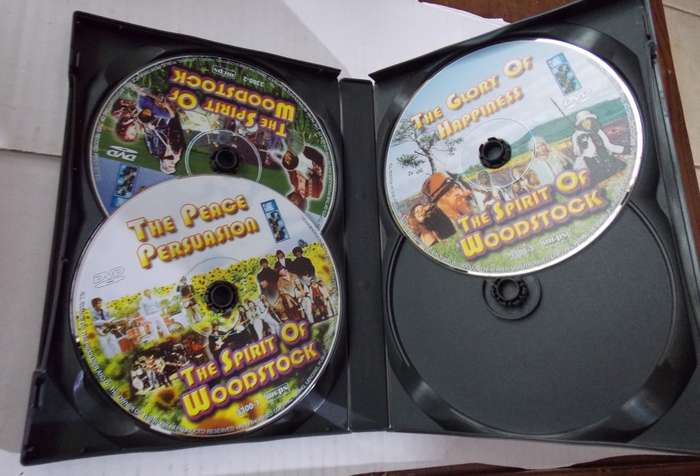 The Spirit of Woodstock 3-Disc Set DVD