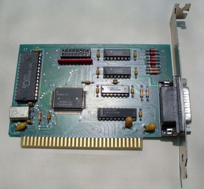 Micro Integration Corp ISA 8-Bit 15-Pin Terminal Card (1993)