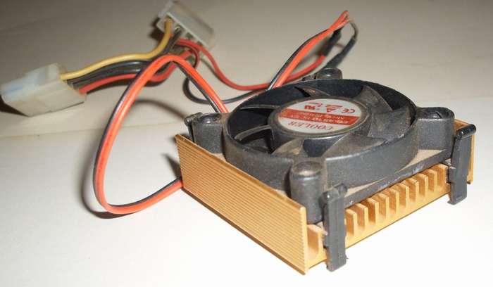 Socket 7 Pentium Copper Cooler for non ZIF socket motherboards