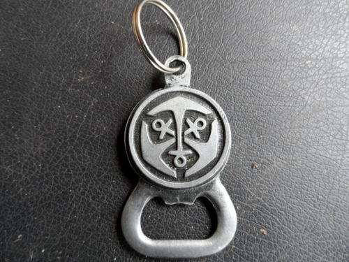 BOTTLE OPENER KEYRING.
