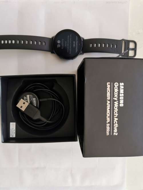 Samsung Galaxy Watch Active 2 SM-R820 (44mm)-Aqua Black | Under Armour Edition