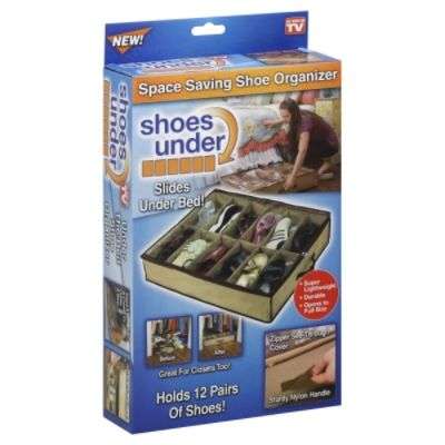 SPACE SAVING SHOE ORGANIZER (as seen on TV)