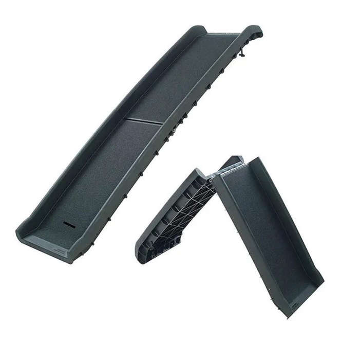 Folded Plastic Dog Ramp
