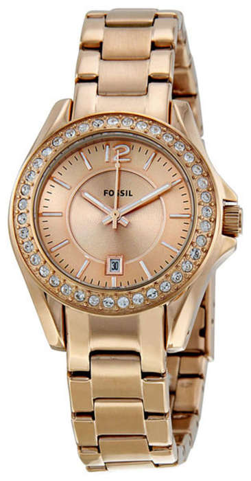 **NEW** FOSSIL Riley Mini Rose-Gold Quartz Ladies Watch(STUNNING TIMEPIECE!)