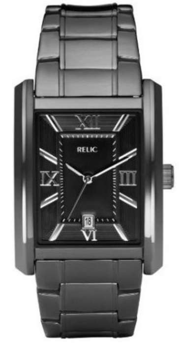 **NEW** RELIC (By FOSSIL) Allen Gunmetal Quartz Dress Watch"GREAT VALUE"