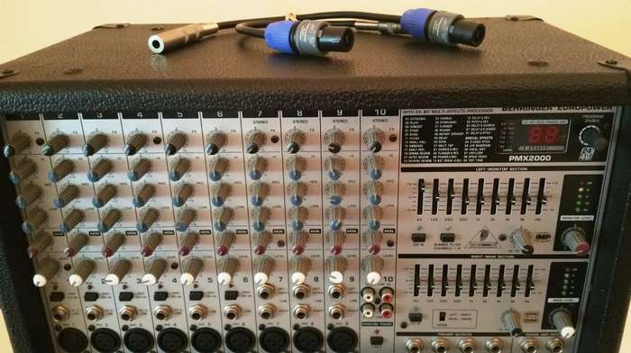 BEHRINGER EUROPOWER PMX2000 POWERED MIXER