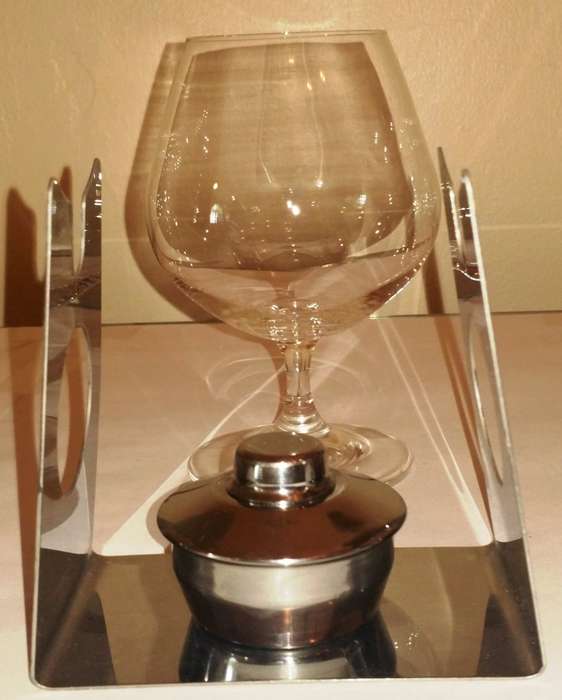 OLD MULTI-OPTION BRANDY / COGNAC WARMER ONE BOHEMIA CRYSTAL GLASS SNIFTER **LESS 10% AUGUST ONLY**