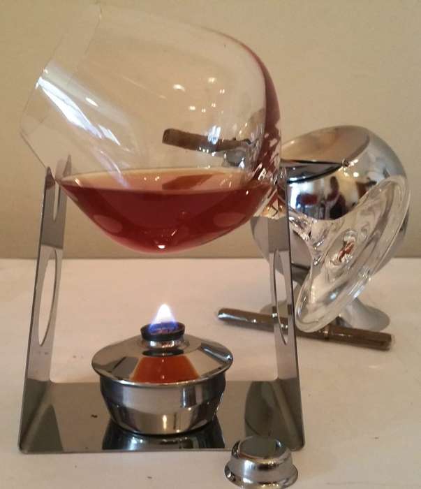 OLD MULTI-OPTION BRANDY / COGNAC WARMER ONE BOHEMIA CRYSTAL GLASS SNIFTER **LESS 10% AUGUST ONLY**