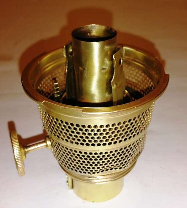 ALADDIN LAMP WICK HOLDER-BURNER ~ SPARE PART ~ MODEL B