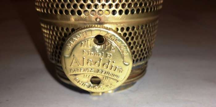 ALADDIN LAMP WICK HOLDER-BURNER ~ SPARE PART ~ MODEL B