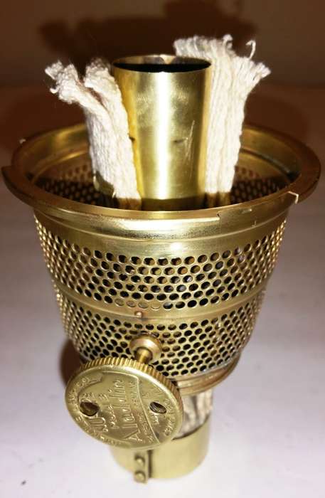 ALADDIN LAMP WICK HOLDER-BURNER ~ SPARE PART ~ MODEL B