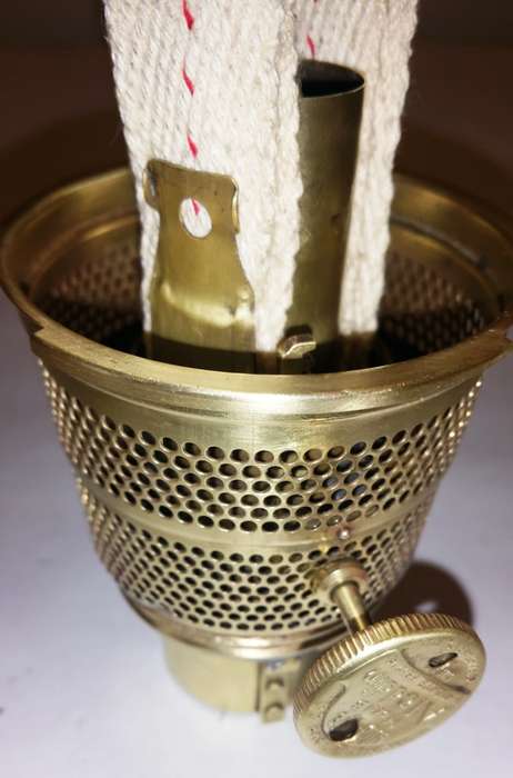 ALADDIN LAMP WICK HOLDER-BURNER ~ SPARE PART ~ MODEL B