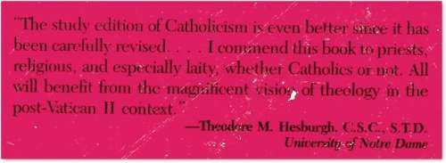 CATHOLICISM [PAPERBACK STUDY EDITION] ~ RICHARD P. MCBRIEN