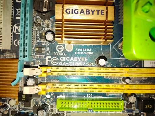 PC MOTHERBOARD FOR DESKTOP - GIGABYTE MOTHERBOARD GA-G31M-ES2C REV: 1.1  FSB1333 DDRII 800 D33006